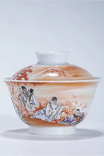 Load image into Gallery viewer, Jingdezhen wood-fired "Xiang Shan Jiu Lao Gai Wan" collector's vessel.