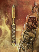 Load image into Gallery viewer, The Mysterious Guardianship in the Ancient Rhyme of Tea Fragrance - The Shitolin Tea Knife of Tongxin She Teahouse