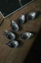 Load image into Gallery viewer, Tongxin Teahouse: Lotus-shaped Pure Tin Tea Saucer Holders, the Elegant Charm of Chinese Style on the Tea Table