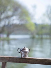 Load image into Gallery viewer, The Vernal Equinox Silver Teapot: Peeking into Spring through the Teapot, with Unique Ingenuity