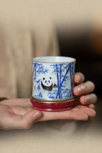 Load image into Gallery viewer, Discover the Beauty of Huayintang's Panda - Patterned Porcelain at Tongxinshe Teahouse