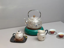 Load image into Gallery viewer, The Auspicious and Propitious Pure Silver Tea Set: A Pinnacle of Tea Culture and Traditional Crafts