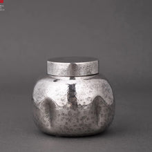 Load image into Gallery viewer, 9999 sterling silver small tea caddy
