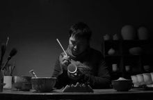 Load image into Gallery viewer, The Jingdezhen Red Plum and Orchid Aroma - appreciating Cup from Tongxin She Teahouse