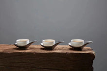 Load image into Gallery viewer, Tongxin Teahouse: Lotus-shaped Pure Tin Tea Saucer Holders, the Elegant Charm of Chinese Style on the Tea Table