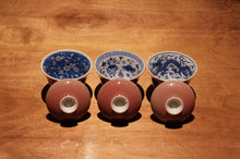 Load image into Gallery viewer, New at Tongxin She Teahouse: The Charm of Porcelain in Cowpea Red Gaiwan
