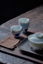 Load image into Gallery viewer, Exquisite Tea Ware: Jingdezhen Handmade Blue and White "Hundred Treasures" Cup