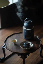 Load image into Gallery viewer, Yuquan Curtain Black Small Handle Electric Ceramic Stove, can be used with open flame. Capacity: 460ml.