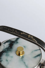 Load image into Gallery viewer, "Winter Boiling Snow" Xueji Seeking Plum pure silver kettle from Hangzhou's century-old Luyi.