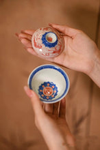 Load image into Gallery viewer, Encounter the Beauty of Dunhuang —— The Three-Rabbit Flying Apsaras Yaohua Gaiwan