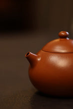 Load image into Gallery viewer, 西施/xishi 100cc Perfect Old Vermilion Clay Xishi Teapot – A Peerless Zisha Treasure, One Perfect Piece Per Kiln