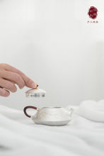 Load image into Gallery viewer, Three Friends of Winter Inlaid with Gold and Silver Kettle. 岁寒三友嵌金银壶