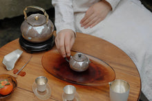 Load image into Gallery viewer, The Beauty of the Silver Teapot in the Autumn Courtyard's Elegant Rhyme/Qiu Ting pure silver teapot