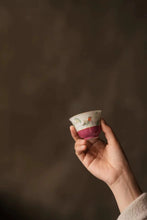 Load image into Gallery viewer, Rouge Red Lotus Pond Mandarin Duck Host Cup.