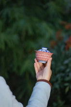 Load image into Gallery viewer, "hand-painted Thousand Buddhas Cinnabar gaiwan" with a capacity of 150ml and 100ml.