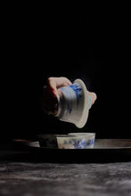 Load image into Gallery viewer, Blue and White Elegance, Tranquil Tea Ceremony: Kangxi Blue and White Landscape Set