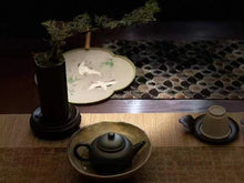 Load image into Gallery viewer, Ultra-thin Purple Clay Factory No. 1 "Dark Green Clay" Shui Ping Teapot