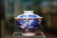 Load image into Gallery viewer, Fine wood kiln hand-painted landscape small Gaiwan