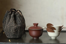 Load image into Gallery viewer, Travel Gaiwan Set/旅行盖碗套组。