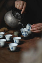 Load image into Gallery viewer, Jingdezhen Limited Edition "Hand-painted Blue and White Poetry Set"