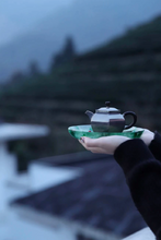 Load image into Gallery viewer, The Pure Silver Minor Cold Teapot: Oriental Elegance and Beautiful Wishes Condensed by Time