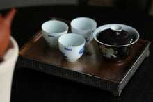 Load image into Gallery viewer, Huiwen tin pot tray water storage dry tea table with copper cover and copper coin hole Hu Cheng