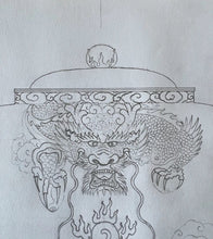 Load image into Gallery viewer, Hongji Treasures Limited Edition Purely Handmade "High Relief Nine Dragons Pure Silver Water Tank"