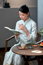 Load image into Gallery viewer, Filigree pure silver pot with "Boundless Blessings and Prosperity" in Jugun Zhu style.