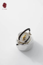 Load image into Gallery viewer, Tongxin She Teahouse | Pure Silver Teapot from Hongji Treasures of a Century-old Brand, Showcasing the Beauty of Exquisite Tea Ware