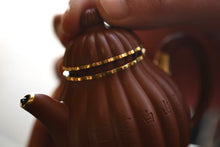 Load image into Gallery viewer, A Pot Embodies Ancient Rhymes, and Golden Ridges Reflect Blessings - The Limited Edition Purple Clay Pot of Tongxinshe Teahouse