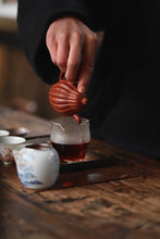 Load image into Gallery viewer, Exploring the Realm of Tea: The "Qingpingyue" Portable Tea Set at Tongxin She Teahouse