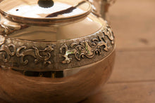 Load image into Gallery viewer, Tongxinshe Teahouse Recommendation: 999 Pure Silver "Taotie Pattern Beast-Mouth Silver Teapot" – A Heritage Treasure from Hong's Collection