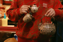 Load image into Gallery viewer, The Auspicious and Propitious Pure Silver Tea Set: A Pinnacle of Tea Culture and Traditional Crafts