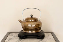 Load image into Gallery viewer, "2025 New Edition of the 999 Pure Silver Kettle with a Loop Handle and Wood - grain Gold Design on the Body, a Product of the Century - old Lu Art from the Frontier"