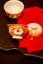 Load image into Gallery viewer, Good Fortune on the Horizon – The Year of the Horse Stackable Tea Set 80ml Gaiwan · Solo Sipping Collection