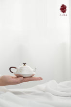 Load image into Gallery viewer, Three Friends of Winter Inlaid with Gold and Silver Kettle. 岁寒三友嵌金银壶