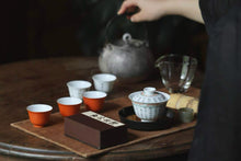 Load image into Gallery viewer, The "Elegant and Tranquil Pine Branch Verse Set" of Jingdezhen Porcelain: Poetic Charm on the Tea Table