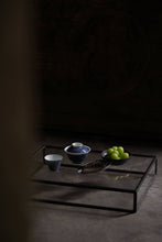 Load image into Gallery viewer, Jingdezhen hand-sprinkled blue Gong Qing Gai Wan