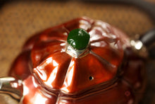 Load image into Gallery viewer, copper-clad silver tea, small silver pot铜包银小银壶