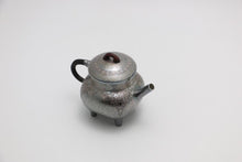 Load image into Gallery viewer, 9999 sterling silver handmade hammered Four-legged tea pot