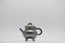Load image into Gallery viewer, 9999 sterling silver handmade hammered Four-legged tea pot