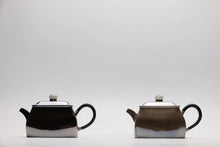 Load image into Gallery viewer, "rectangular 9999 sterling silver teapot" from "Hong Ji Treasure", a century-old teapot maker family