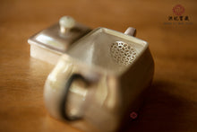 Load image into Gallery viewer, "rectangular 9999 sterling silver teapot" from "Hong Ji Treasure", a century-old teapot maker family