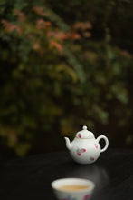 Load image into Gallery viewer, Jingdezhen Handpainted Strawberry Si Ting Small Porcelain Pot.