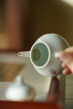 Load image into Gallery viewer, Jingdezhen Handpainted Strawberry Si Ting Small Porcelain Pot.