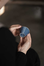 Load image into Gallery viewer, Jingdezhen hand-sprinkled blue Gong Qing Gai Wan