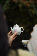 Load image into Gallery viewer, Jingdezhen Handpainted Strawberry Si Ting Small Porcelain Pot.