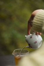 Load image into Gallery viewer, Jingdezhen Handpainted Strawberry Si Ting Small Porcelain Pot.
