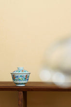 Load image into Gallery viewer, Doucai Fulu Gaiwan/斗彩福禄盖碗