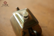 Load image into Gallery viewer, "rectangular 9999 sterling silver teapot" from "Hong Ji Treasure", a century-old teapot maker family